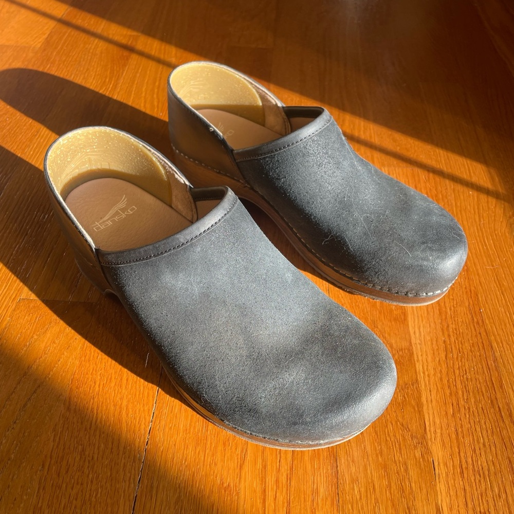 Dansko Women's Black Clogs